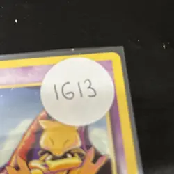 Abra 65/130 Base Set 2 Unlimited Common Vintage 1999 Pokemon Card Light Played - Image 3