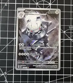 Steelix 150/132 Me01: Mega Evolution Holo illustration rare Pokemon - Image 1