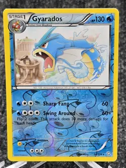 Gyarados 24/124 Rare Dragons Exalted Reverse Holo Pokemon Card LP - Image 1