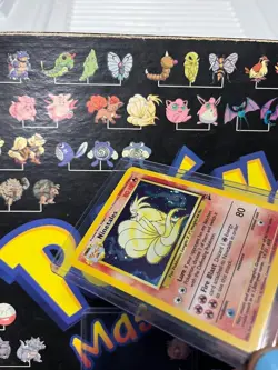 Pokemon TCG Ninetales Base Set 2 13/130 Holo Unlimited Holo Rare - LP - SWIRL - Image 3