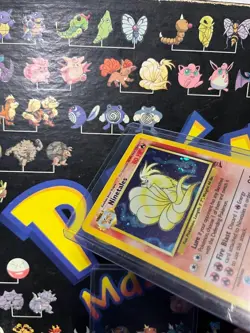 Pokemon TCG Ninetales Base Set 2 13/130 Holo Unlimited Holo Rare - LP - SWIRL - Image 4