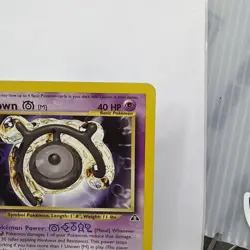 Unown M - 49/75 Neo Discovery Unlimited Uncommon Pokemon - LP - Image 3