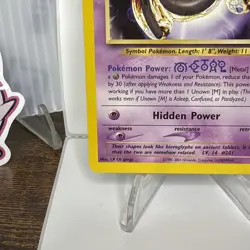 Unown M - 49/75 Neo Discovery Unlimited Uncommon Pokemon - LP - Image 5