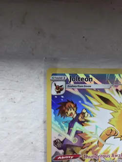 Pokemon TCG Jolteon TG04/TG30 Brilliant Stars Trainer Gallery Holo Rare B - Image 2