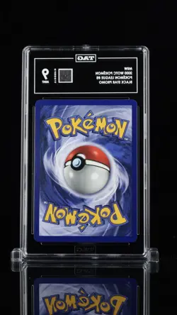 2000 POKEMON PROMO BLACK STAR POKEMON LEAGUE #8 MEW TAG 9 - Image 2