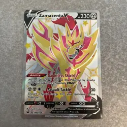 Pokemon TCG Zamazenta V Ultra Rare SWSH293 NM (Sword & Shield Promo) - Image 1