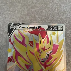Pokemon TCG Zamazenta V Ultra Rare SWSH293 NM (Sword & Shield Promo) - Image 3