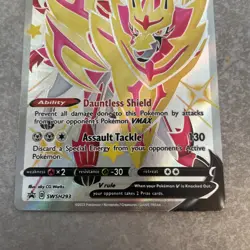 Pokemon TCG Zamazenta V Ultra Rare SWSH293 NM (Sword & Shield Promo) - Image 4