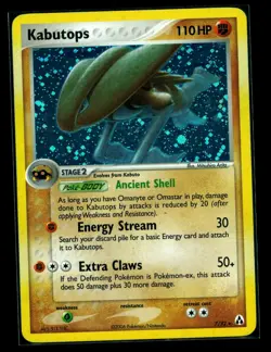 2006 Pokemon EX Legend Maker Kabutops Holo #7/92 LP - Image 1