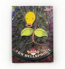 [LP] Topps Chrome 1999 Bellsprout #69 Pokemon TV Animation Edition Series 1 - Image 1