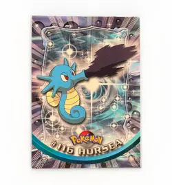 [LP] Topps 1999 Horsea #116 Pokemon TV Animation Edition Series 1 (Blue Label) - Image 1
