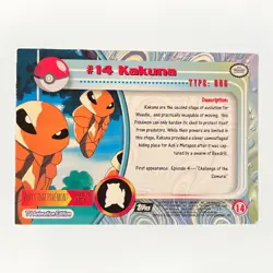 [LP] Topps 1999 Kakuba #14 Pokemon TV Animation Edition Series 1 Foil (Black) - Image 2