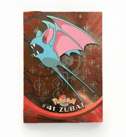[LP] Topps 1999 Zubat #41 Pokemon TV Animation Edition Series 1 Foil (Black) - Image 1