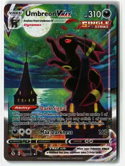 Umbreon VMAX ⭐ 215/203 Holo Alternate Art Evolving Skies 2021 Pokemon NM - Image 1