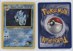 Giovanni's Gyarados Holo Pokemon Gym Challenge #5 2000 - Image 3