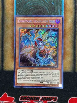 Yugioh Knightmare Incarnation Idlee DANE-EN017 Secret Rare NM - Image 1