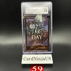 CGC GEM MINT 10 ONE PIECE DAY'25 10 DON !! Card Promo Premium Card Collection 59 - Image 1