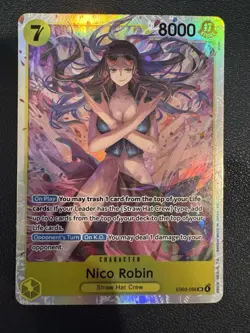 Nico Robin EB03-055 ENGLISH SR ONE PIECE Heroines Edition - ONE PIECE Card Game - Image 1