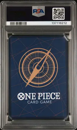 2025 ONE PIECE OP11-A FIST OF DIVINE SPEED 119 MONKEY D. LUFFY - SILVER - PSA 10 - Image 2