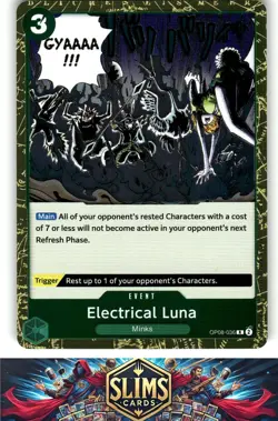 OnePiece TCG - Electrical Luna HOLOFOIL Near Mint or Better B2G1 - Image 1