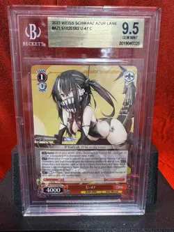 Weiss Schwarz U-47 Azur Lane AZL/S102-E092 Common Graded BGS 9.5 - Image 1
