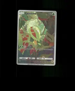 FAN-ART READ DESCRIPTION BELOW HOLO Carnivine Card Carnivine Pokemon Card p1 - Image 1