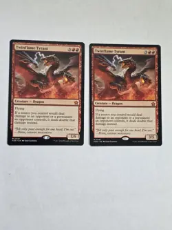 2x Twinflame Tyrant - Foundations - Unplayed - MTG - Image 1