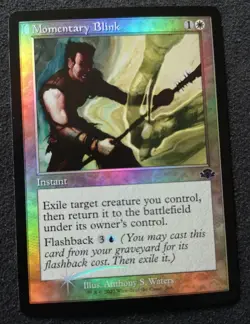 Momentary Blink - Foil - Retro Frame - DMR - MTG - NM Unplayed - EN - 268 - Image 1