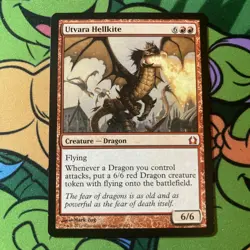 MTG / Utvara Hellkite / Nm - Image 1