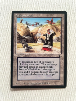 Magic the Gathering MTG - Sorrow's Path - The Dark - Rare - Image 1