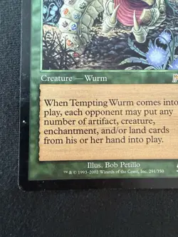 Tempting Wurm Onslaught Regular MTG - Image 5