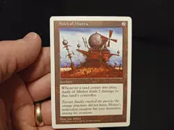 MTG Magic the Gathering Ankh of Mishra 1997 5th Edition LP/MP Vintage Card - Image 1