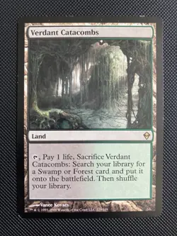 Verdant Catacombs Zendikar Regular MTG - Image 1