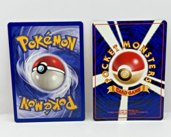 Vintage Pokemon Hitmonlee Jungle Holo 1st Edition English & Japanese Lot of 2 - Image 3