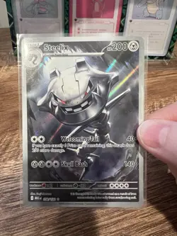 Steelix 150/132 Mega Evolution Pokemon TCG Card Near Mint Condition - Image 2