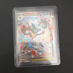 Pokemon Mega Lucario EX 179/132 340 HP Holo Rare XY Set Fighting Type Card - Image 1