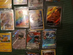 Pokemon Mega Ev Rainbow VStar Full Art Sealed Promos Etc Fresh Pulls 30 Cards - Image 5