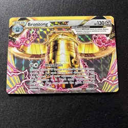 Bronzong BREAK - 62/124 - Pokemon Fates Collide XY Ultra Rare Card NM - Image 1