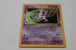 Mr Mime Pokemon Card 1st Edition WOTC Holo 6/64 Jungle Set Rare Vintage 1999 - Image 5