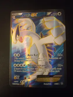 2015 Pokemon XY Ancient Origins 94/98 Lugia EX Full Art Light Play See Pictures - Image 1