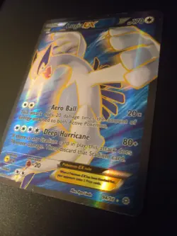 2015 Pokemon XY Ancient Origins 94/98 Lugia EX Full Art Light Play See Pictures - Image 2