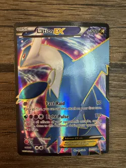 Pokemon TCG Latios EX Full Art Holo Rare Card Roaring Skies 101/108 - Image 1