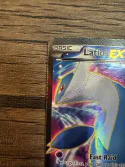 Pokemon TCG Latios EX Full Art Holo Rare Card Roaring Skies 101/108 - Image 3