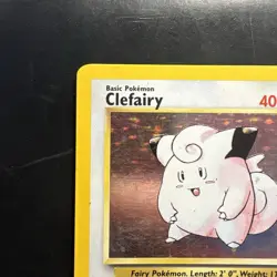 Pokemon Vintage Holo Clefairy 005/102 Base Set Wizards Of The Coast 1999 - Image 2
