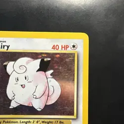 Pokemon Vintage Holo Clefairy 005/102 Base Set Wizards Of The Coast 1999 - Image 3