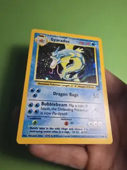 Pokemon Gyarados 7/130 Base Set 2 Holo NM Card - Image 3