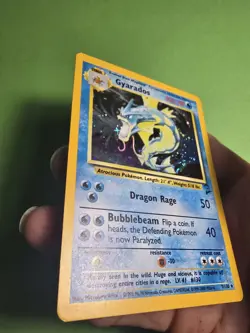 Pokemon Gyarados 7/130 Base Set 2 Holo NM Card - Image 4