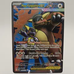 Mega Kangaskhan ex - Ultra Rare Mega Evolution 164/132 NM Pokemon Card TCG - Image 1