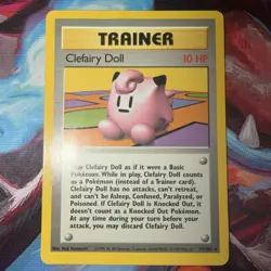 Pokemon Card Clefairy Doll Rare Base Set 070/102 - Image 1