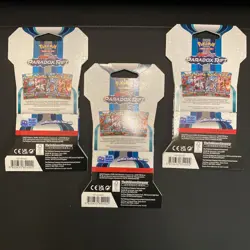 Pokemon TCG Paradox Rift Sleeved Booster Pack Lot Of 3 - Image 2